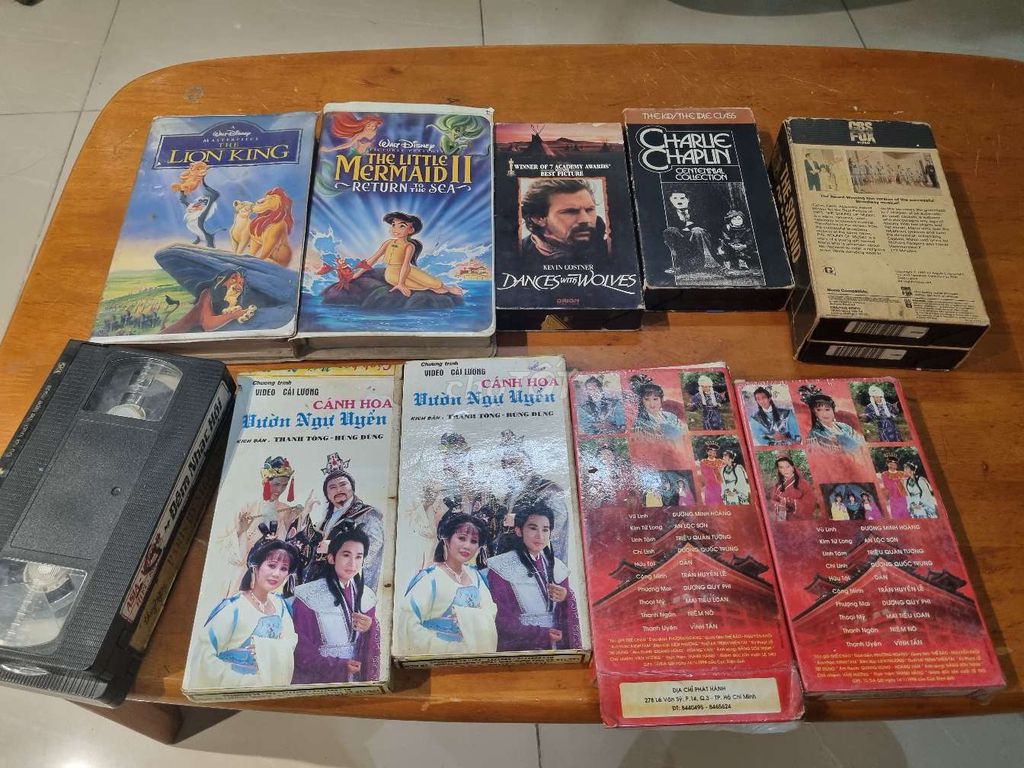 Băng Video VHS phim cải lương xưa