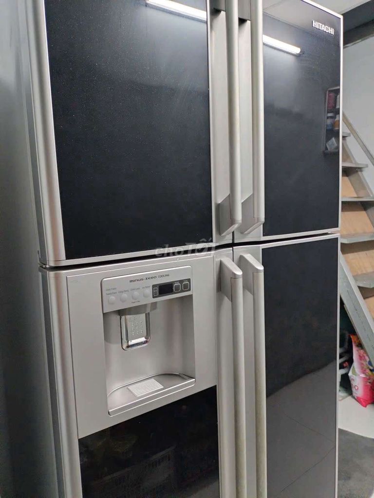 Tủ lạnh Hitachi 4 cánh Đen. Mua bán Tủ lạnh tại Quận 8 Tp Hồ Chí Minh được đăng bởi Minh Trung hình 1