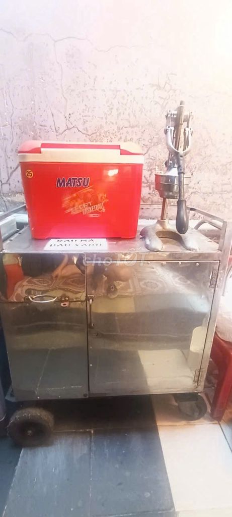 Xe bán cafe Inox Bạc 80x45x80. Mua bán Đồ chuyên dụng, Giống nuôi trồng tại Quận 10 Tp Hồ Chí Minh được đăng bởi Chanh Quyen Ho hình 1
