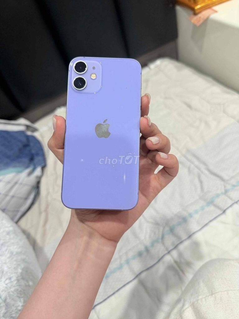 Apple iPhone 12 mini 128GB Tím ZinAll Baohanhuytin. Mua bán Điện thoại tại Quận Thanh Khê Đà Nẵng được đăng bởi Na Na  hình 1