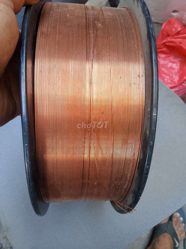 Dây hàn MIG Power Weld 0.8mm 15kg Đồng. Mua bán Đồ chuyên dụng, Giống nuôi trồng tại Quận 6 Tp Hồ Chí Minh được đăng bởi Ngọc Lực hình 1