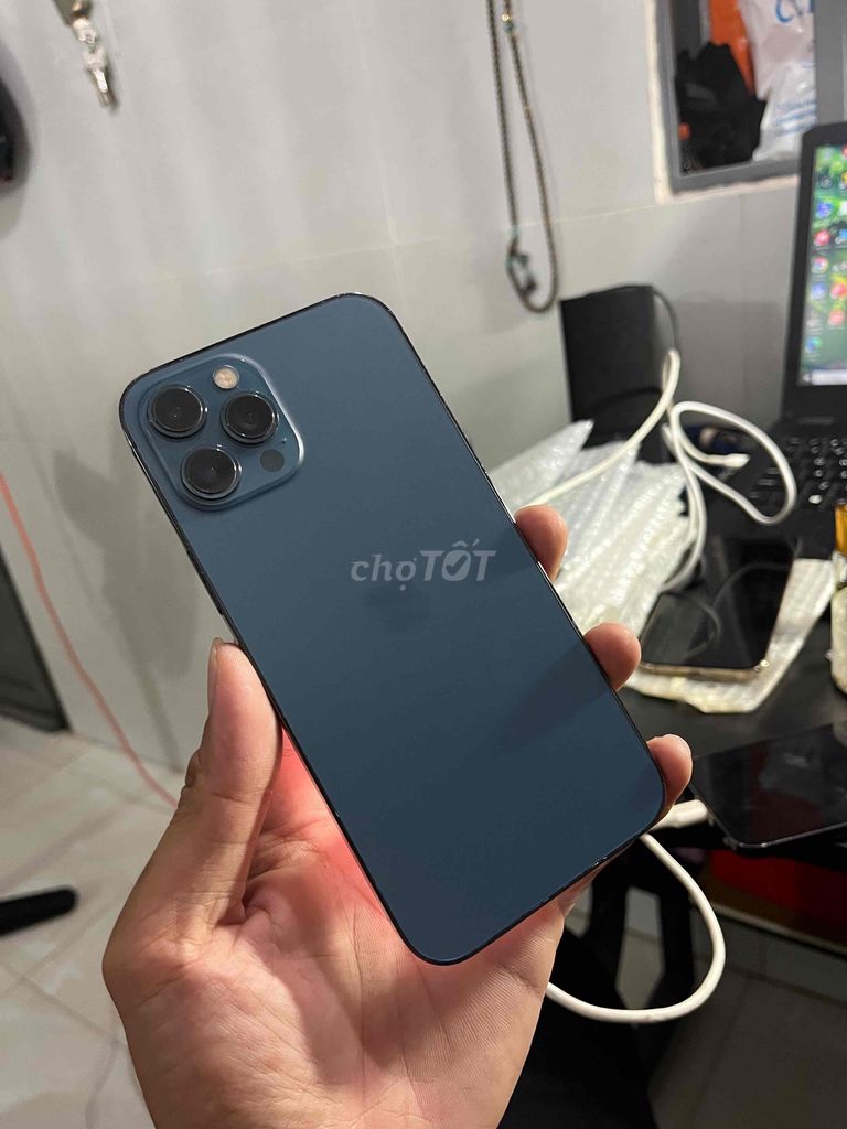 iPhone 12 Pro Max 128GB full cn. Mua bán Điện thoại tại Thành phố Bến Tre Bến Tre được đăng bởi TN MOBILE hình 1