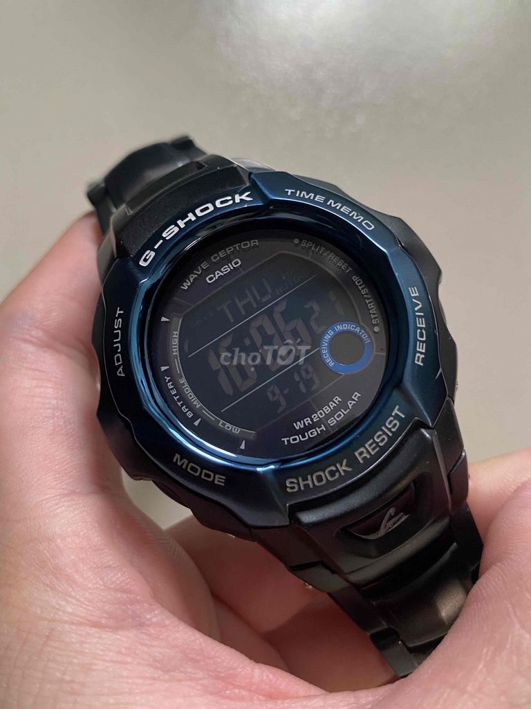 CHUẨN HÃNG GSHOCK SOLAR GW_700BDJ CÓ AUTO LIGHT