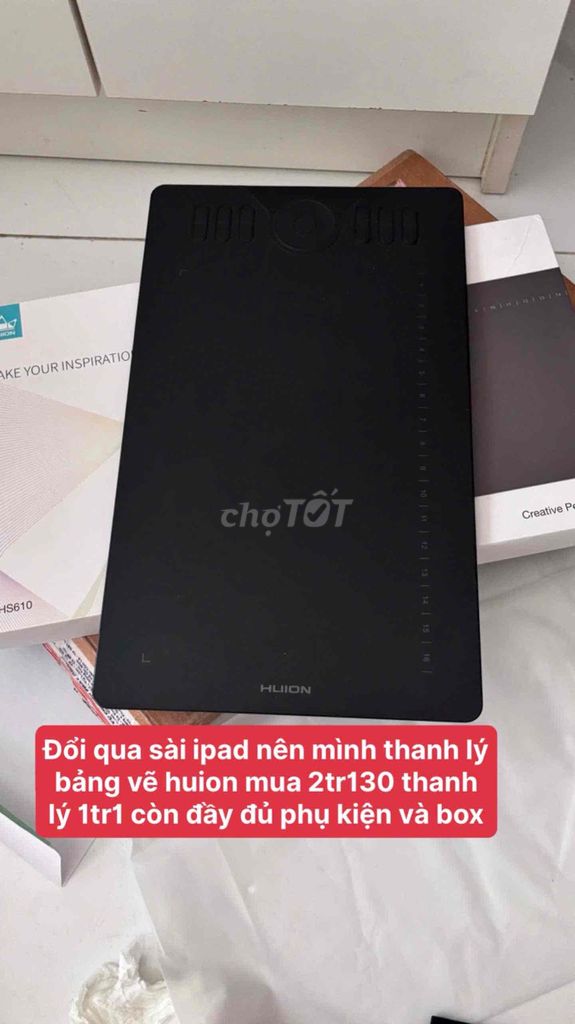 Bảng vẽ Huion. Mua bán Máy tính bảng tại Quận 12 Tp Hồ Chí Minh được đăng bởi Laanh hình 1