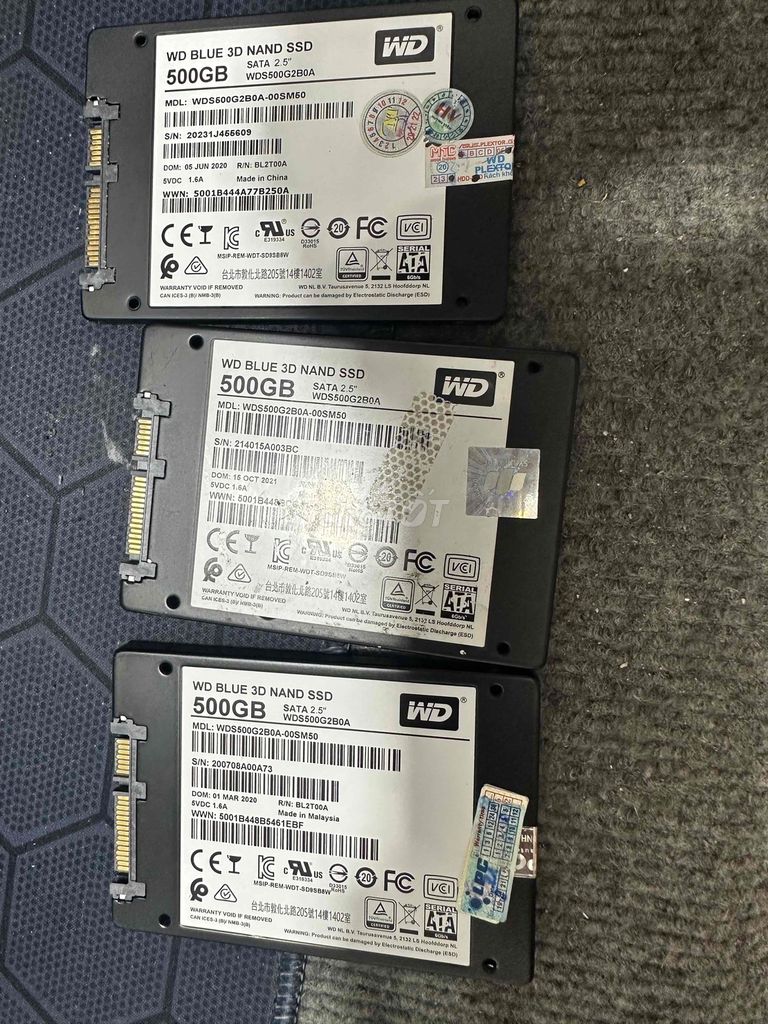SSD 500gb sức khoẻ 100%. Mua bán Linh kiện (RAM, Card...) tại Quận 12 Tp Hồ Chí Minh được đăng bởi HoàngNhân hình 1