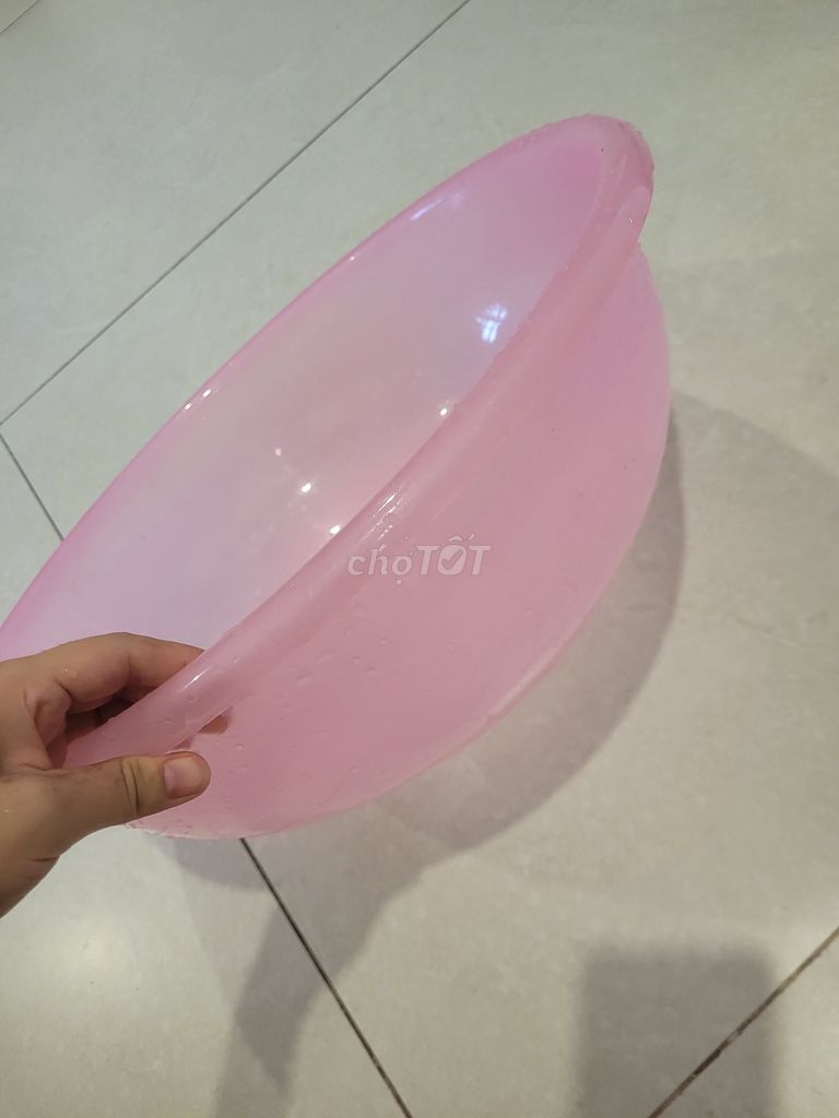Bồn rửa đa năng bằng nhựa màu hồng.. Mua bán Nội thất, đồ gia dụng khác tại Thành phố Thủ Đức Tp Hồ Chí Minh được đăng bởi Chun Myeong Ha hình 1