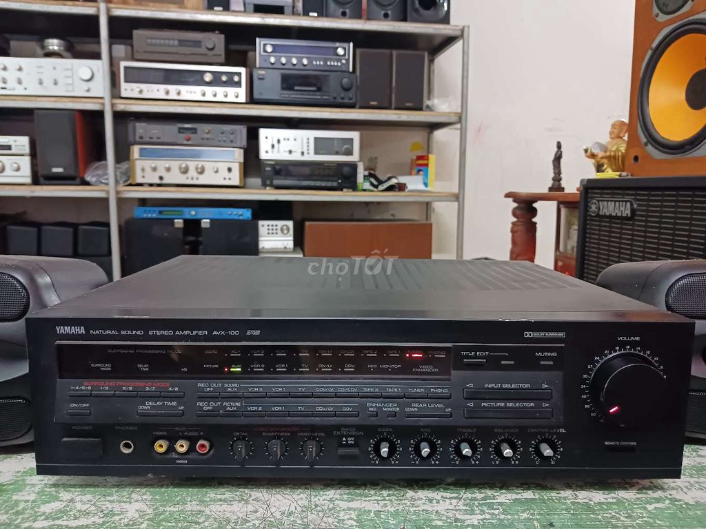 Thanh lý amply Yamaha AVX-100. Mua bán Tivi, Âm thanh tại Quận Liên Chiểu Đà Nẵng được đăng bởi Quý Mini hình 1