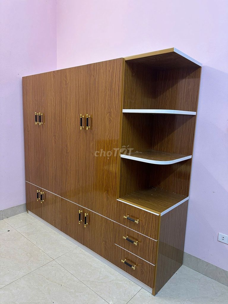 Tủ quần áo nhựa Đài Loan 4 cánh. Mua bán Tủ, kệ gia đình tại Quận Thanh Xuân Hà Nội được đăng bởi Nguyễn Bích hình 1