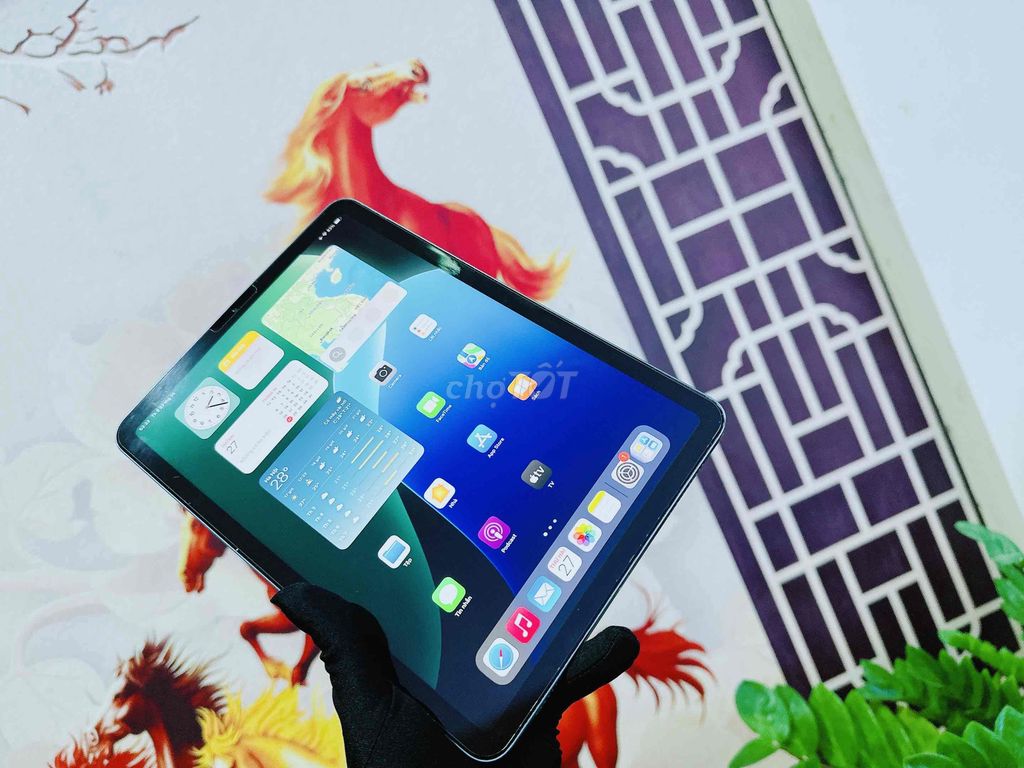 iPad Air5 256G Wifi blue ko vân tay có Trả Góp. Mua bán Máy tính bảng tại Quận Hải Châu Đà Nẵng được đăng bởi TUẤN LUXURY MOBILE ĐÀ NẴNG hình 1