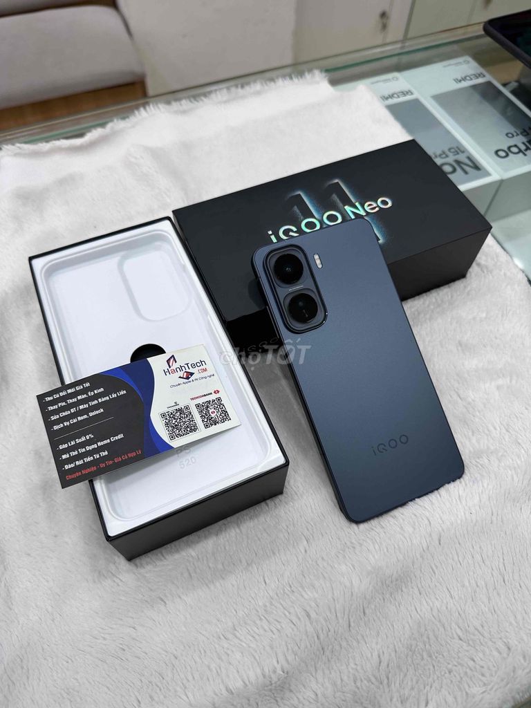 IQOO Neo 11 12/256GB Đen Like New FullBox. Mua bán Điện thoại tại Quận 3 Tp Hồ Chí Minh được đăng bởi Hạnh Tech hình 1