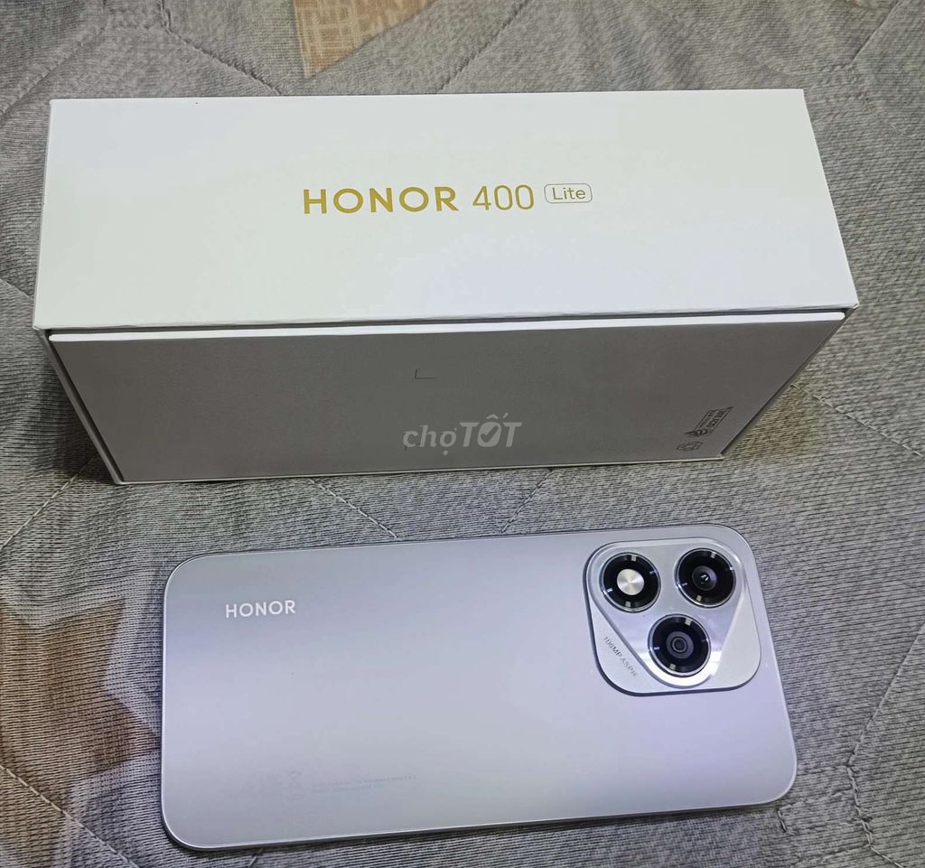 Honor 400 Lite 12GB/256GB Bạc siêu đẹp. Mua bán Điện thoại tại Thành phố Thuận An Bình Dương được đăng bởi Nguyễn nhật trường hình 1