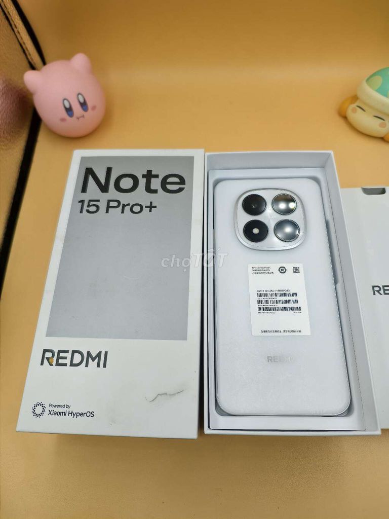Xiaomi Redmi Note 15 Pro+ 512GB Trắng fullbox. Mua bán Điện thoại tại Quận 6 Tp Hồ Chí Minh được đăng bởi Nhất Tín Mobile hình 1
