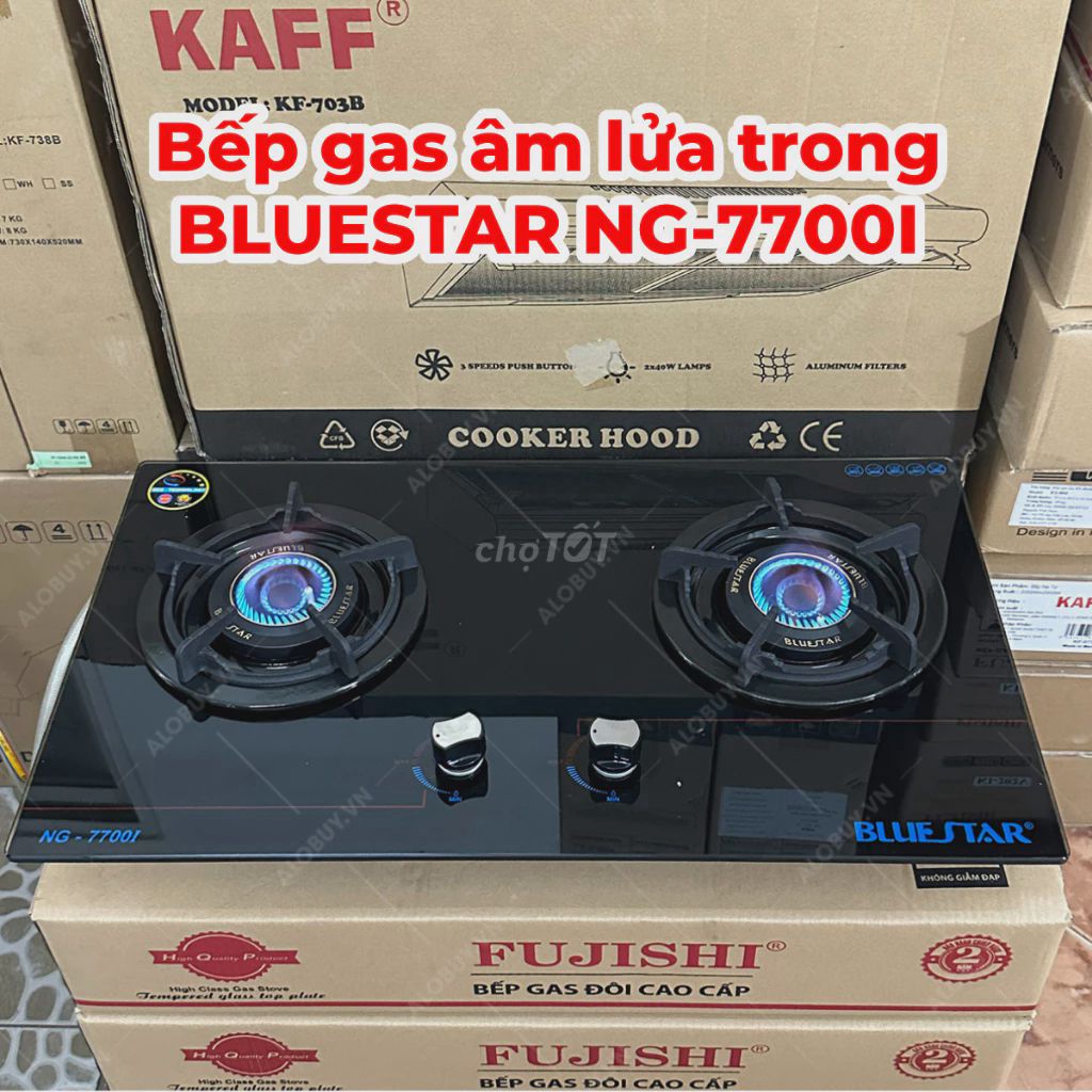 Bếp gas âm BLUESTAR NG-7700IB xả kho Mới BH 2 năm. Mua bán Bếp, lò, đồ điện nhà bếp tại Quận 12 Tp Hồ Chí Minh được đăng bởi Kho gia dụng giá rẻ hình 1