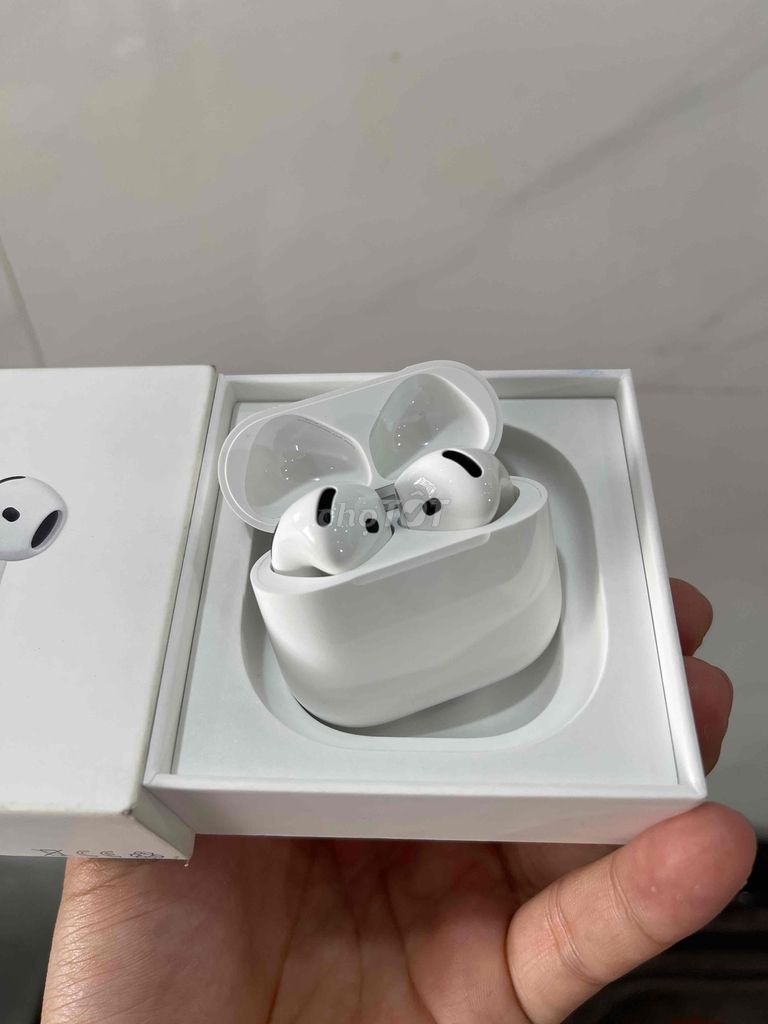 AirPods 4 Fullbox , Bảo Hành 3 Tháng. Mua bán Tivi, Âm thanh tại Quận Hải Châu Đà Nẵng được đăng bởi Airpods Chính Hãng Đà Nẵng  hình 1