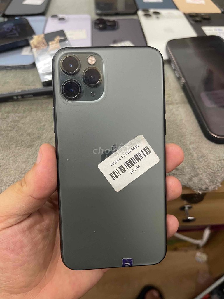 Apple iPhone 11 Pro 64GB Xám. Mua bán Điện thoại tại Quận Đống Đa Hà Nội được đăng bởi HaNoiMobile HT  hình 1