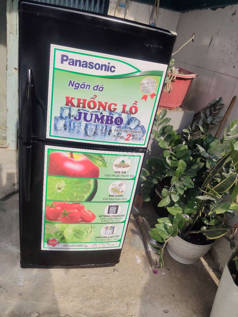 Tủ lạnh Panasonic 170L Đen đã sử dụng. Mua bán Tủ lạnh tại Huyện Hóc Môn Tp Hồ Chí Minh được đăng bởi long hình 1