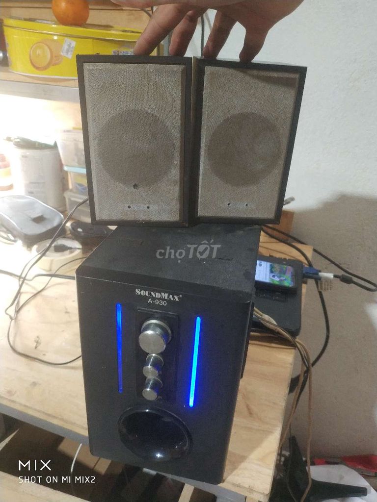 Loa vi tính SoundMax A-930 Đen 2.1. Mua bán Tivi, Âm thanh tại Thành phố Thủ Dầu Một Bình Dương được đăng bởi never mine hình 1