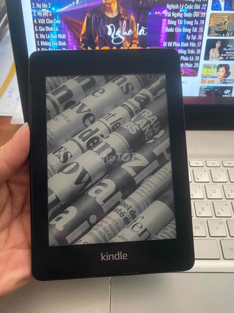 Máy đọc sách Kindle Ppw4 8gb. Mua bán Máy tính bảng tại Quận 8 Tp Hồ Chí Minh được đăng bởi Hào Nam Audio  hình 1