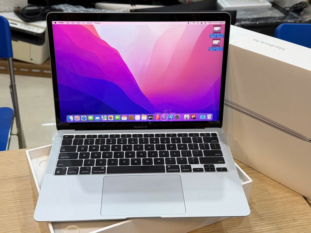 Apple MacBook Air M1 8GB/512GB Bạc Như mới. Mua bán Laptop tại Quận Đống Đa Hà Nội được đăng bởi Hoàng Thành hình 1