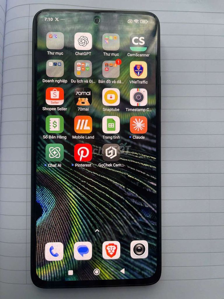 Xiaomi Redmi Note 14 5G 256GB Đen. Mua bán Điện thoại tại Thành phố Vũng Tàu Bà Rịa - Vũng Tàu được đăng bởi SM Home hình 1