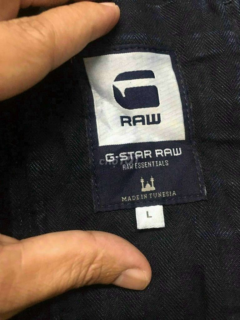 Jacket Jean. G Star Raw. Size S. 98%. Chính Hãng.