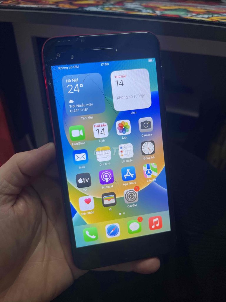 Apple iPhone 8 Plus 64GB Đỏ. Mua bán Điện thoại tại Huyện Đức Hòa Long An được đăng bởi ĐỨC LINH  hình 1