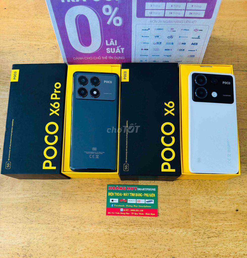 Xiaomi POCO X6 PRO , POCO X6 5G 256GB -BH 12 THÁNG