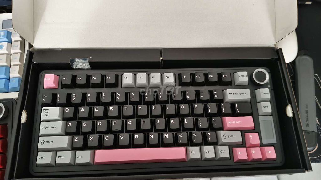 Bàn phím Aula S75Pro Đen hồng. Mua bán Phụ kiện (Màn hình, Chuột...) tại Quận Bình Thuỷ Cần Thơ được đăng bởi Plewtx Boo hình 1