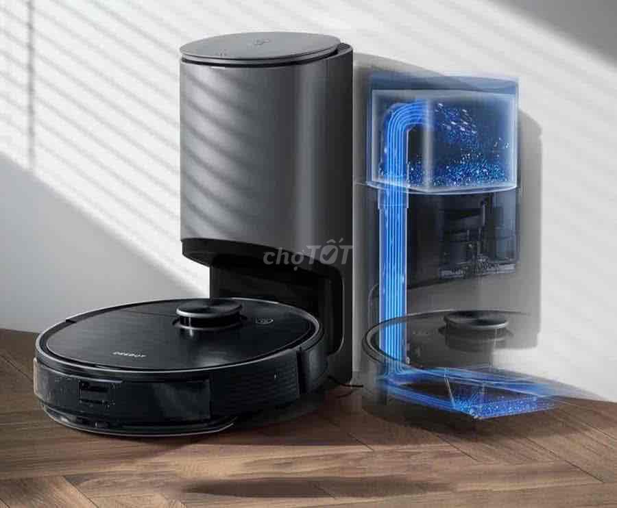 ROBOT HÚT BỤI LAU NHÀ ECOVACS T8 tự động đổ rác