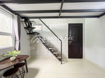 Cho thuê phòng gác cao nhận xe điện nhận thú cưng phù hợp ở 3-4 người.