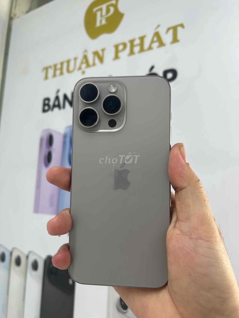 Apple iPhone 15 Pro Max 256GB Titan Tự Nhiên. Mua bán Điện thoại tại Quận Bình Tân Tp Hồ Chí Minh được đăng bởi Thuận Phát Store hình 1