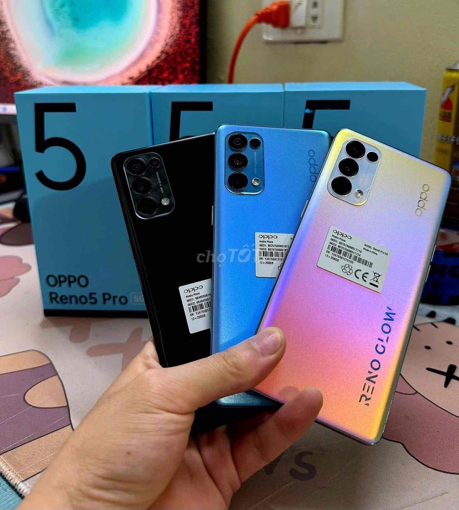 OPPO Reno5 Pro 256GB Fulbok. Mua bán Điện thoại tại Thành phố Thủ Đức Tp Hồ Chí Minh được đăng bởi Nam khang store hình 1