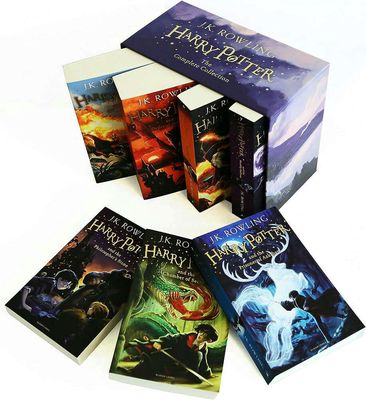 Trọn bộ Harry Potter Box Set bìa mềm, NXB Anh Quốc
