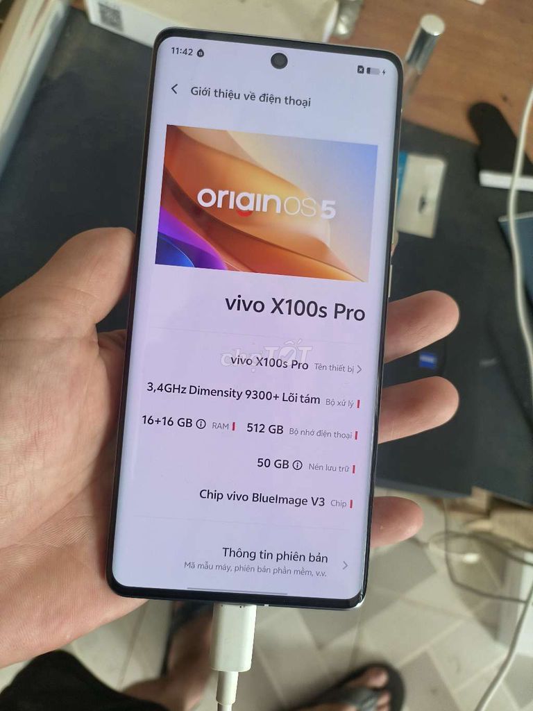 Vivo X100s pro 5G 16.512 camera khủng , fullbox