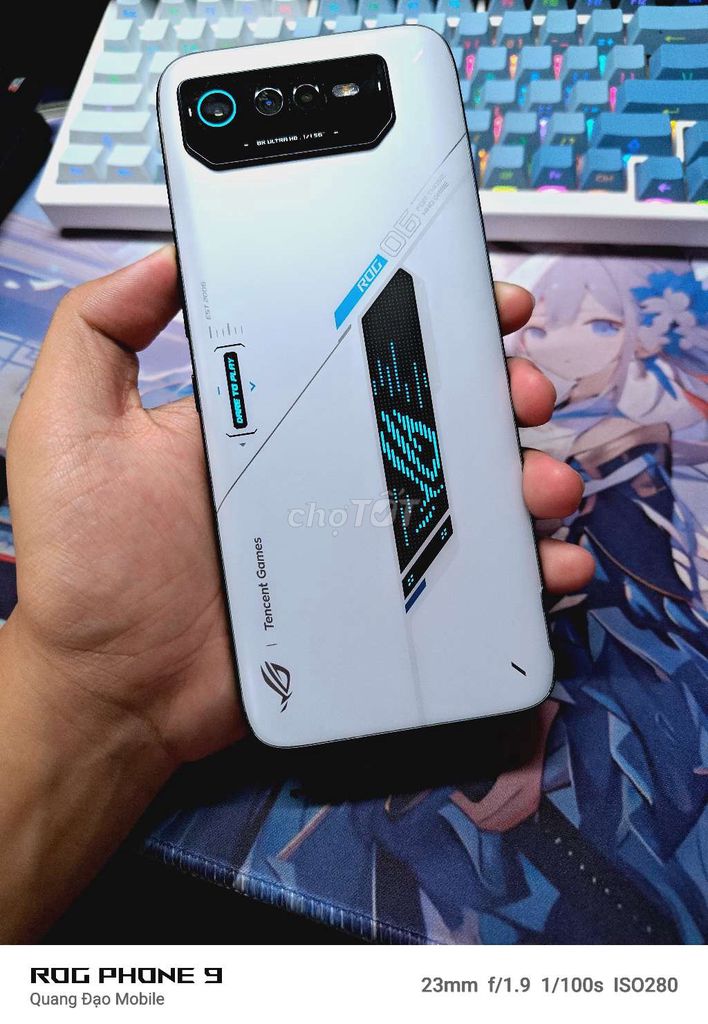 Rogphone 6 bản 12-256 màu trắng, có lỗi (60334). Mua bán Điện thoại tại Quận Hà Đông Hà Nội được đăng bởi Đạo Nguyễn hình 1
