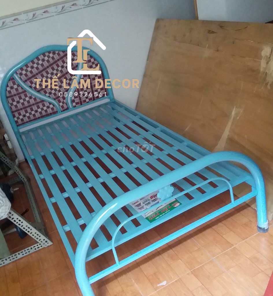 GIƯỜNG SẮT TRÒN - GIƯỜNG GIÁ RẺ ----. Mua bán Giường, chăn ga gối nệm tại Thành phố Thủ Đức Tp Hồ Chí Minh được đăng bởi Thế Lâm Decor  hình 1