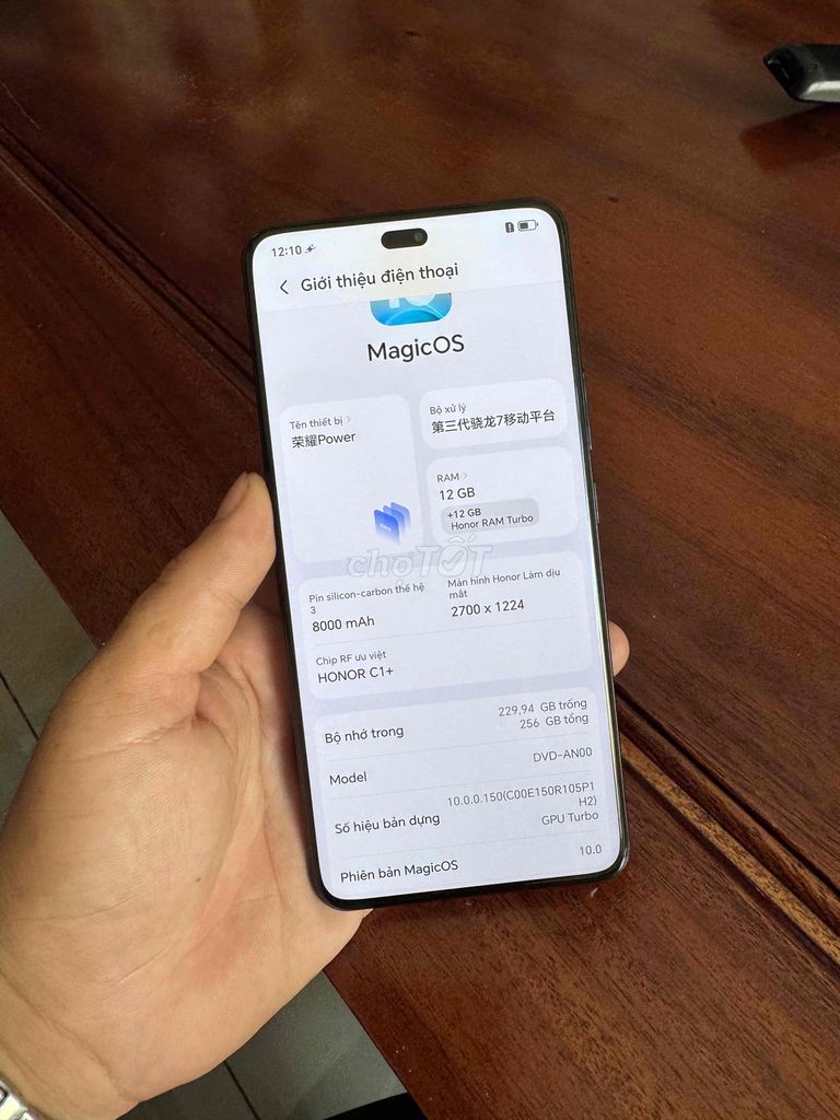 Honor power 12GB/256GB pin 8000ah gl. Mua bán Điện thoại tại Quận Tân Phú Tp Hồ Chí Minh được đăng bởi nguyen son  hình 1