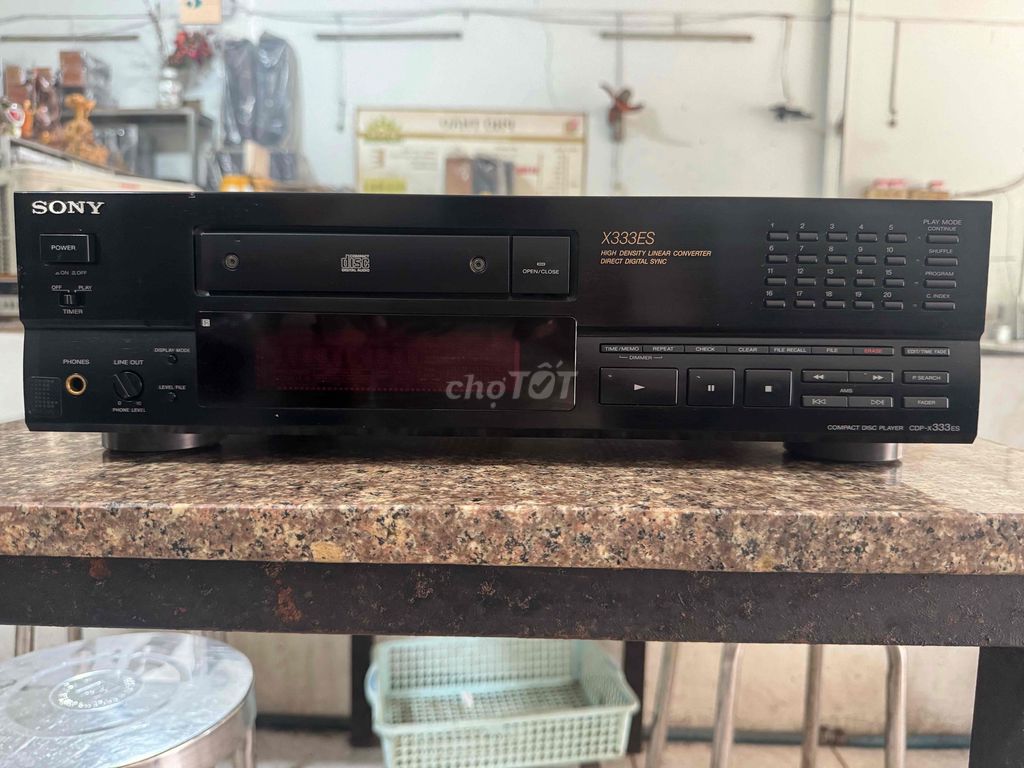 Đầu CD Sony X333ES hàng bãi nhật zin mới đẹp. Mua bán Tivi, Âm thanh tại Quận 12 Tp Hồ Chí Minh được đăng bởi Thao Đặng hình 1