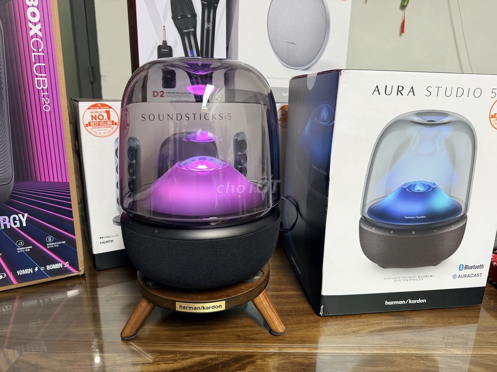 Loa Harman Kardon Aura Studio 5 Đen. Mua bán Tivi, Âm thanh tại Thành phố Buôn Ma Thuột Đắk Lắk được đăng bởi Hoàng hình 1