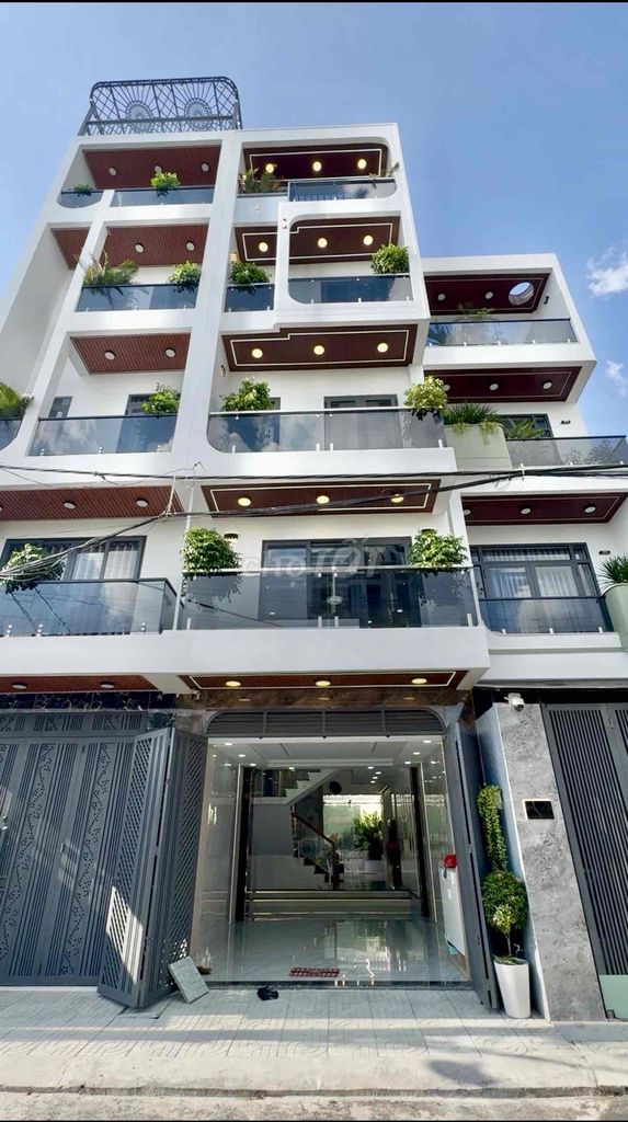 🌟 Nhà Phố Luxury Gần Dương Thị Mười, 5 Tầng, Full Nội Thất, Thang Máy