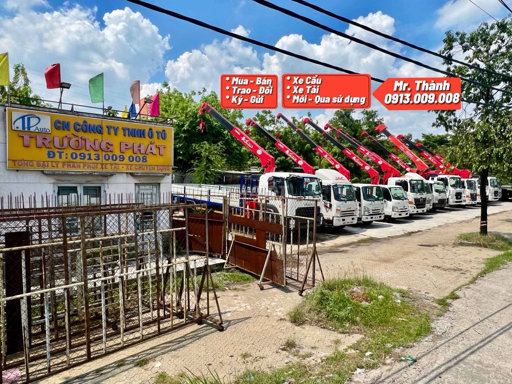 Bán xe cẩu mới 100%, đủ loại tải trọng. Mua bán Xe tải, xe ben tại Quận 12 Tp Hồ Chí Minh được đăng bởi Mr Thành hình 5