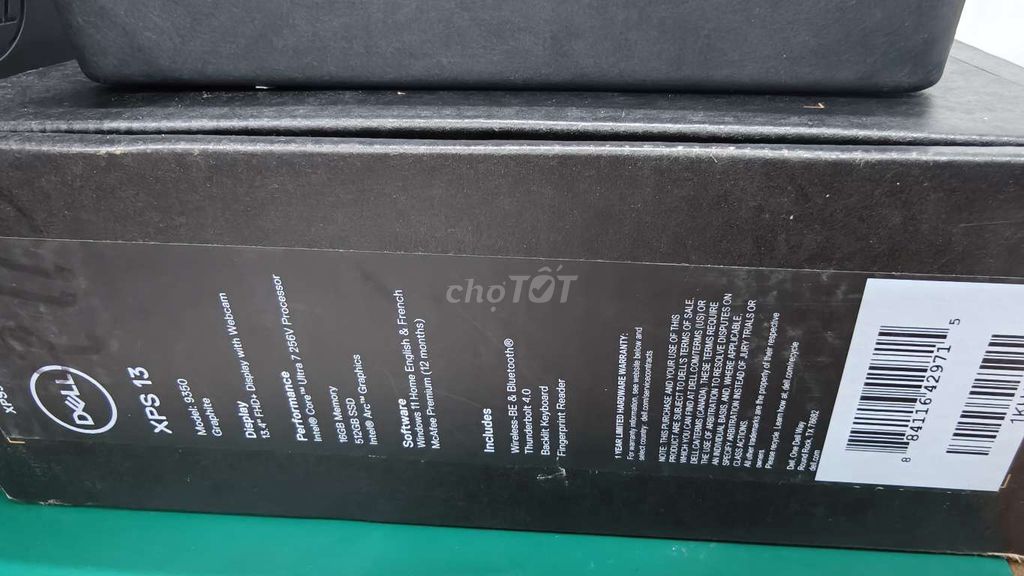 Dell XPS 9350 Core Ultra 7 13.4 inch 16GB/512GB. Mua bán Laptop tại Quận 5 Tp Hồ Chí Minh được đăng bởi Hoàng Tuấn hình 1