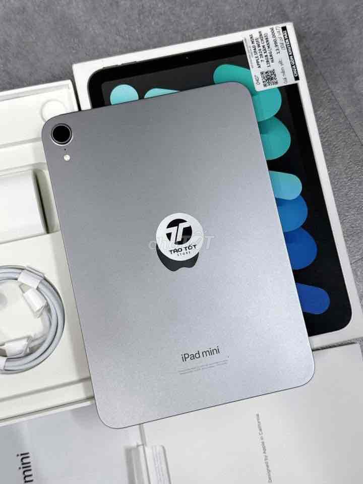 Apple iPad mini 7 128GB Gray Keng 4LS Cốc cáp new. Mua bán Máy tính bảng tại Quận 10 Tp Hồ Chí Minh được đăng bởi Lynh My Apple  hình 1