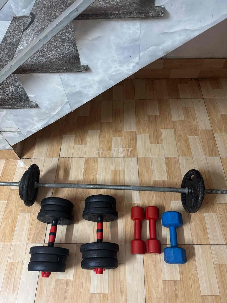 pass lại bộ tạ tập tạ nhà giá rẻ