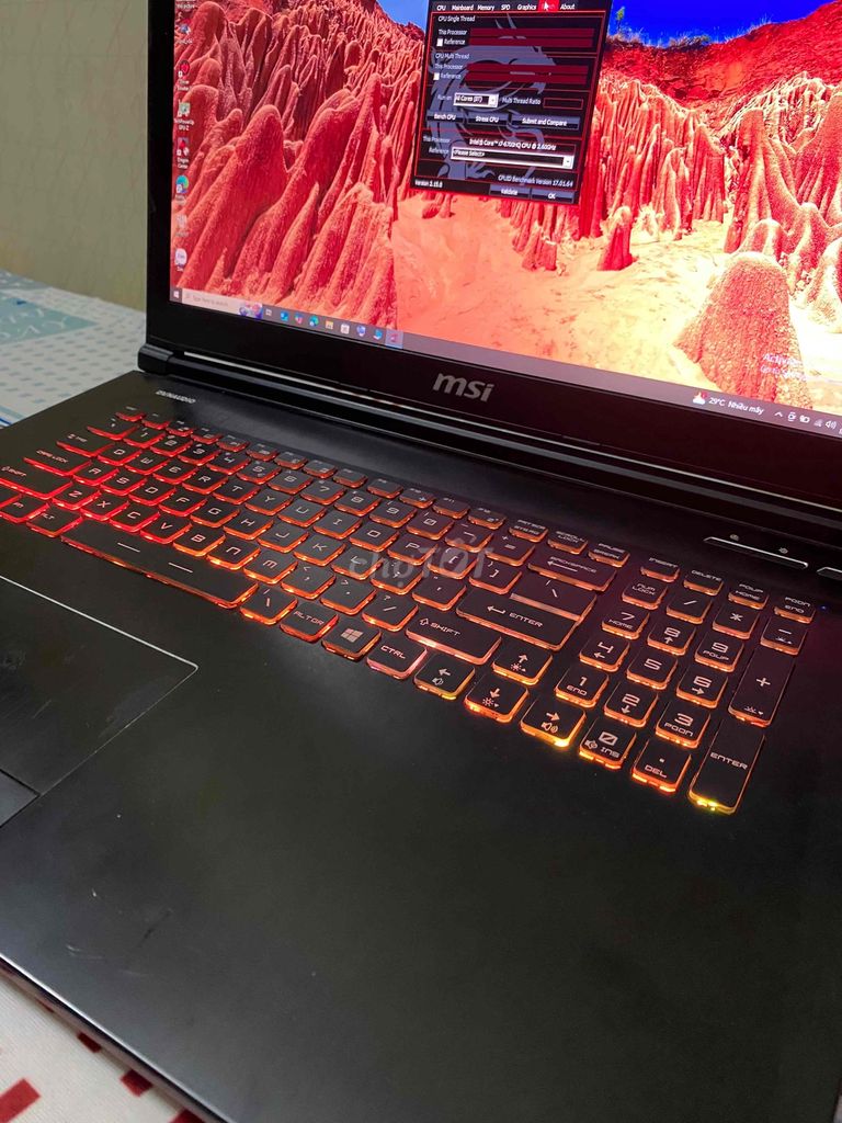 Laptop gaming MSI