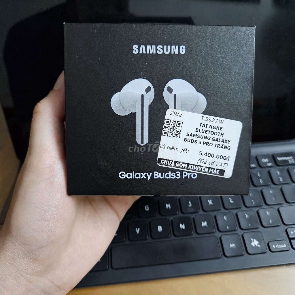 Pass tai nghe Samsung Galaxy Buds 3 Pro màu Trắng. Mua bán Tivi, Âm thanh tại Quận Ba Đình Hà Nội được đăng bởi Hà Phương hình 1