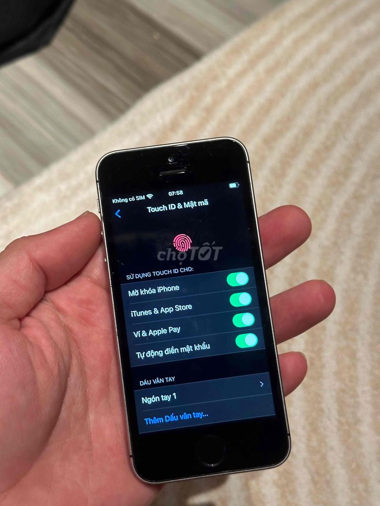 Thanh lý Iphone 5SE quốc tế 99% sưu tầm. Mua bán Điện thoại tại Thành phố Vũng Tàu Bà Rịa - Vũng Tàu được đăng bởi Đoàn Công hình 1