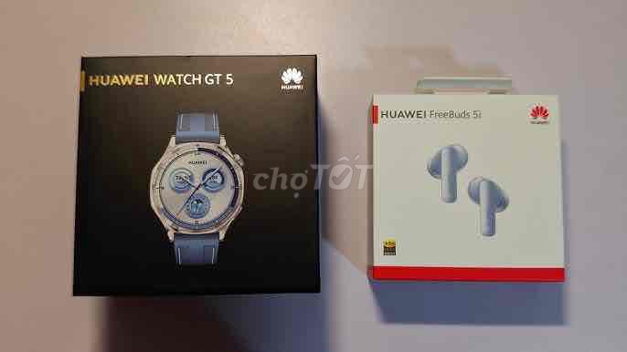 Đồng hồ Huawei Watch GT5 Xanh Newseal Chính hãng