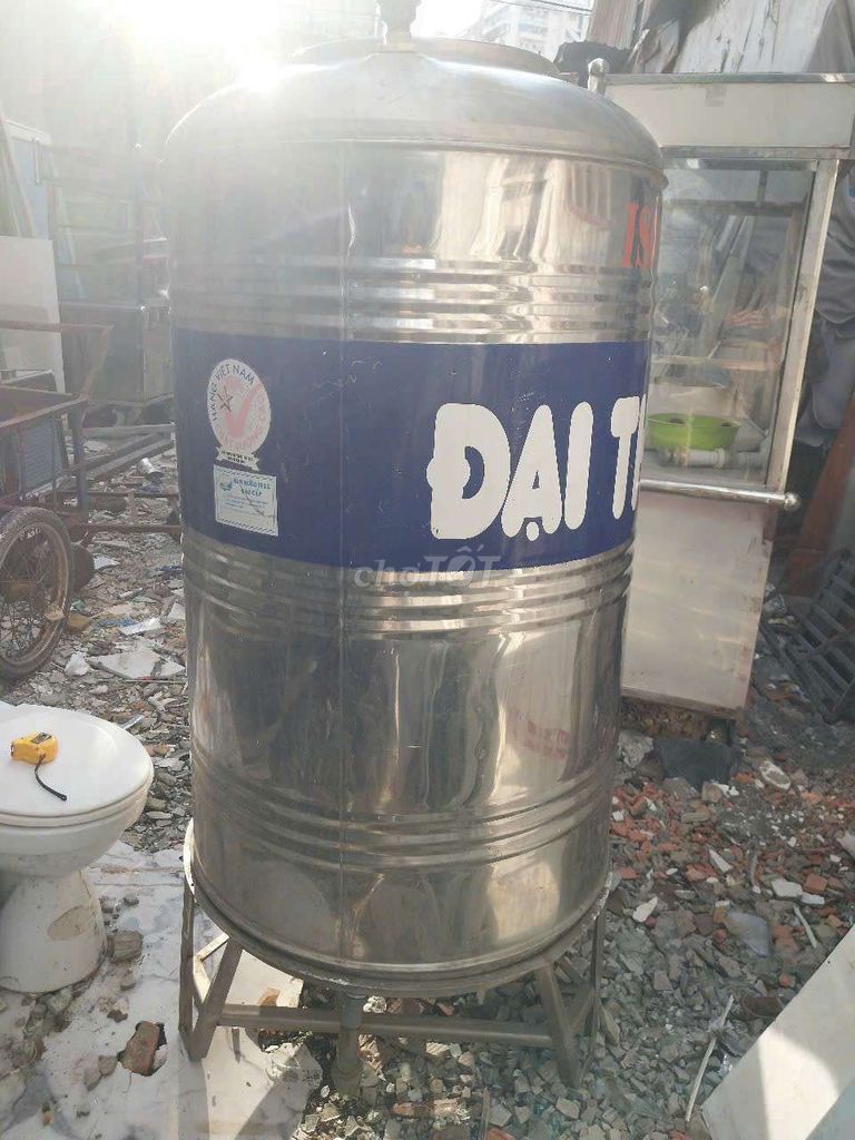 Bồn nước Đại Thành Inox 700 lít Bạc. Mua bán Nội thất, đồ gia dụng khác tại Quận Bình Thạnh Tp Hồ Chí Minh được đăng bởi Hàng thanh lý  hình 1