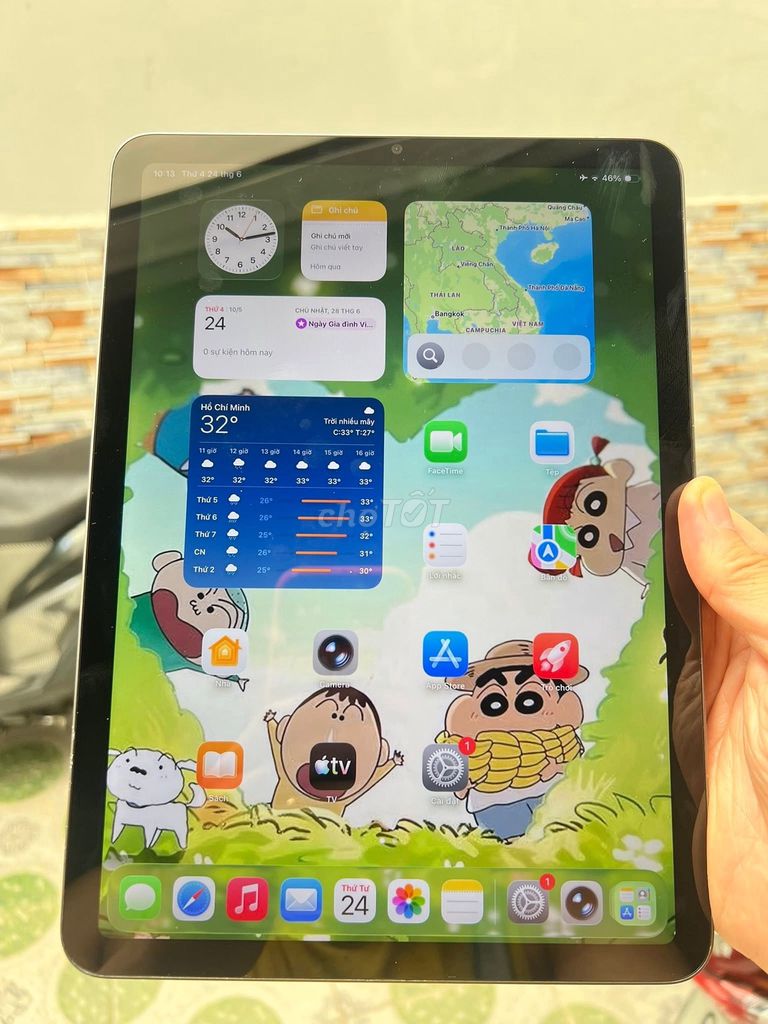 Apple iPad Air 4 64GB Xám. Mua bán Máy tính bảng tại Quận 5 Tp Hồ Chí Minh được đăng bởi Hội Đồ Điện Tử hình 1
